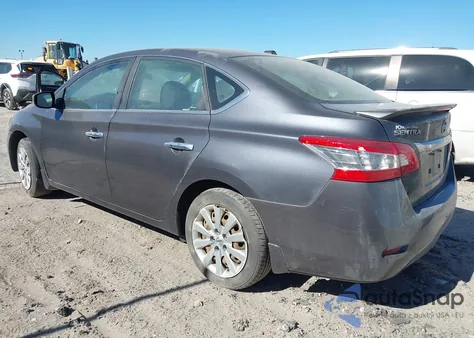 2015 Nissan Sentra Sv from USA, damaged, VIN 3N1AB7APXFL687750